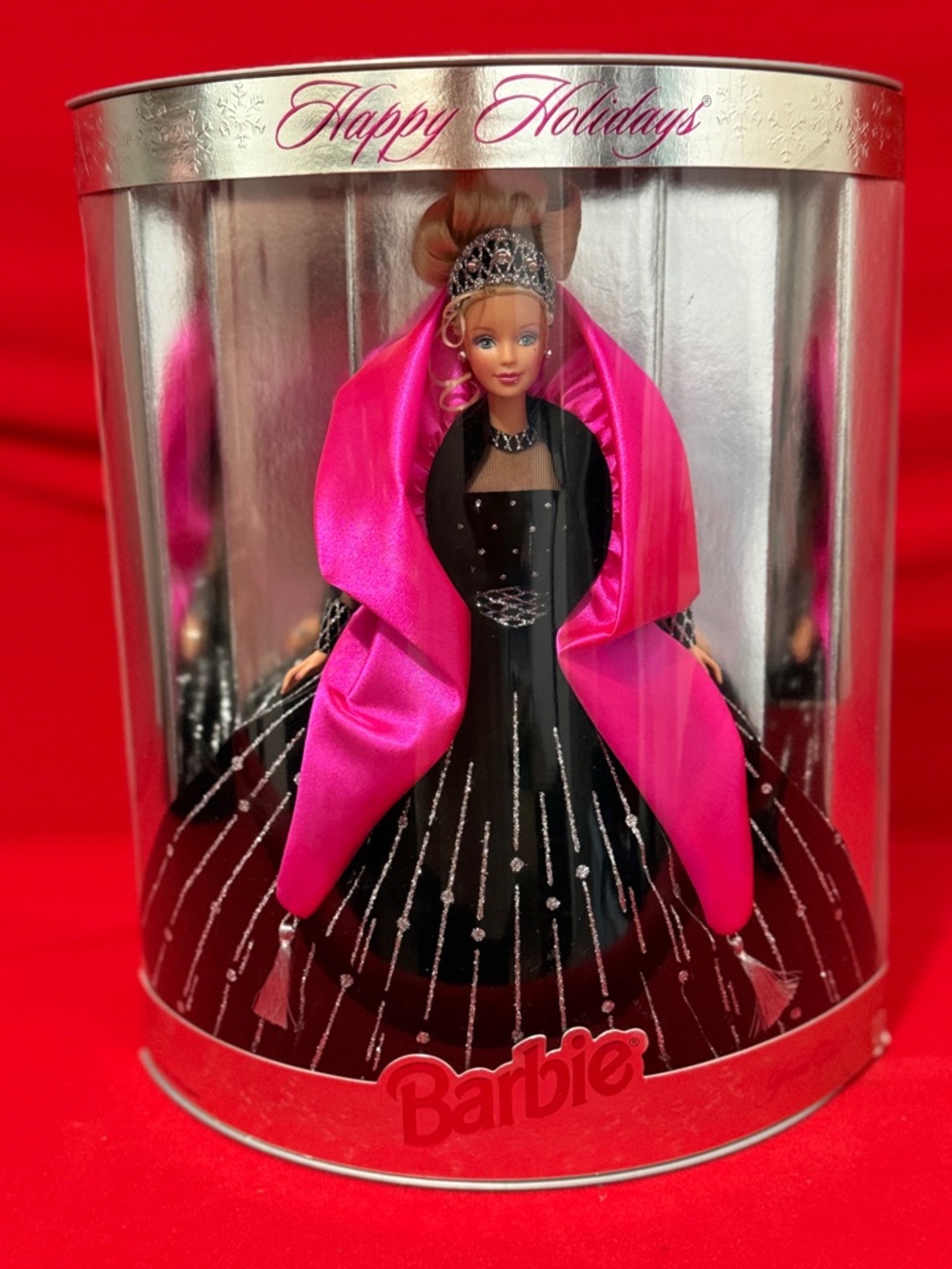 1998 Happy Holidays Barbie Doll
Special Edition #20200 Misprint Rare
Vintage